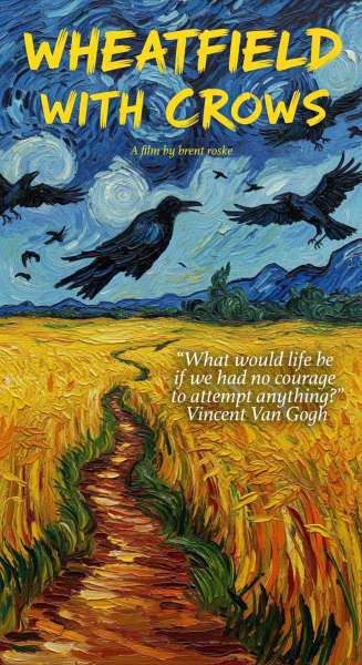 Wheatfield with Crows