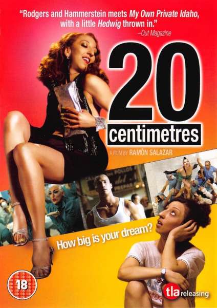 20 centímetros
