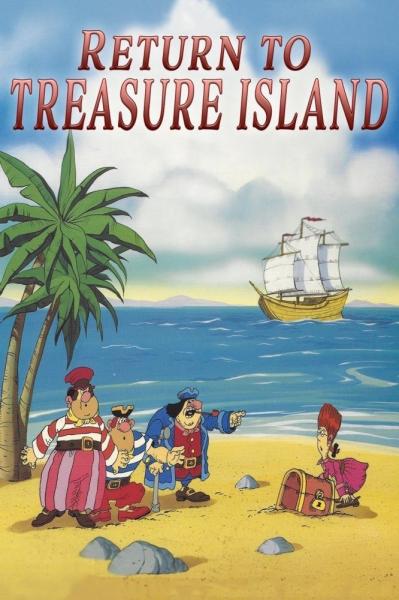 Treasure Island. Captain Flint's Map