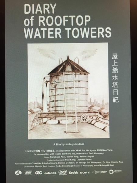 Diary of Rooftop Water Towers